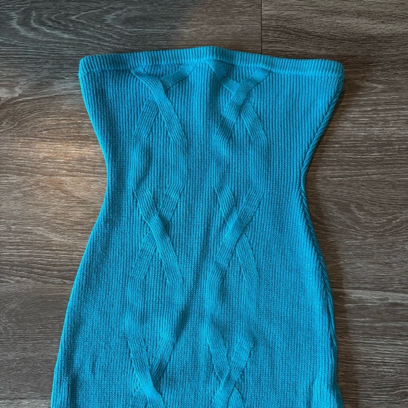 NWT SER.O.YA Desiree Dress ‘Turquoise’ Size LARGE - Picture 3 of 7